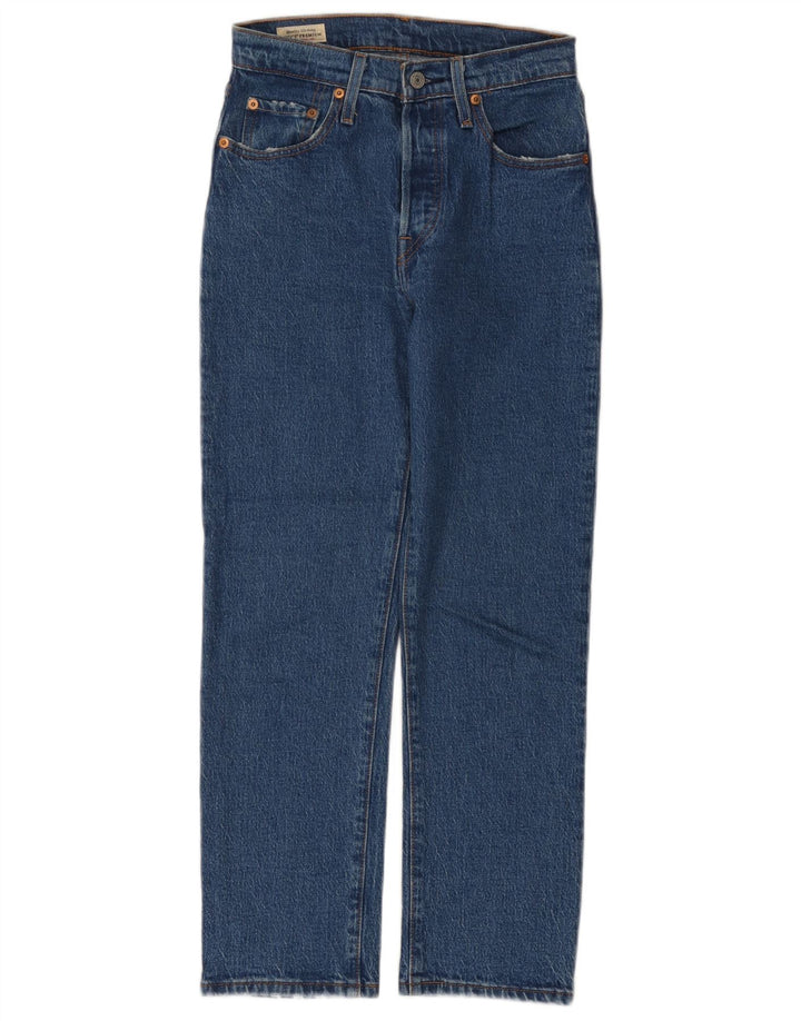 Levi's Jean Droit 501 Femme W25 L26 Bleu Coton