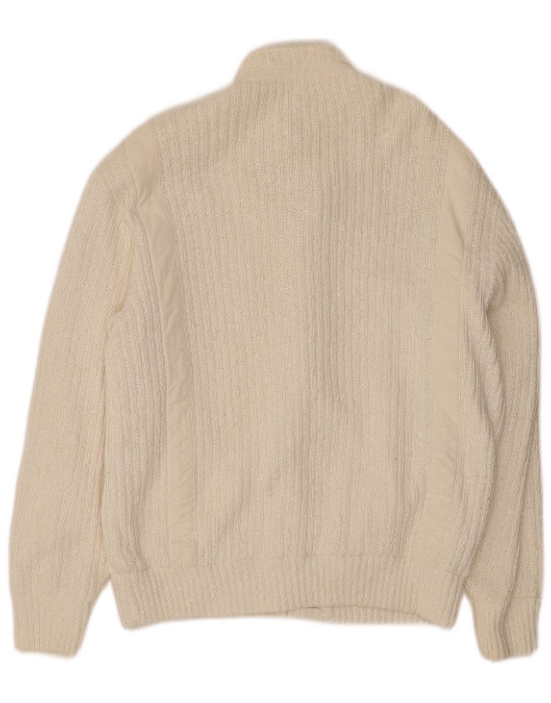 Navigare Pull Cardigan Homme IT 50/52 Blanc Moyen