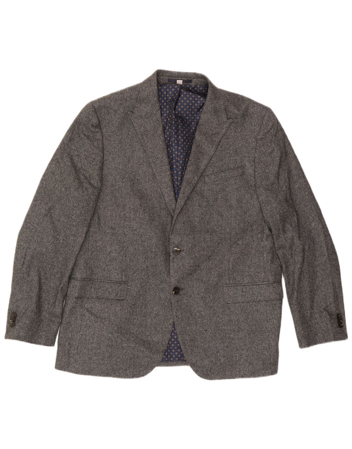 Marks & Spencer Veste blazer à 2 boutons pour homme UK 44 2XL Gris laine