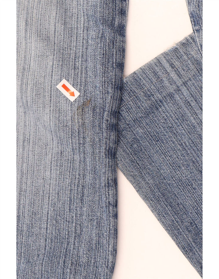 HUGO BOSS Jean Bootcut Homme W34 L30 Bleu Coton