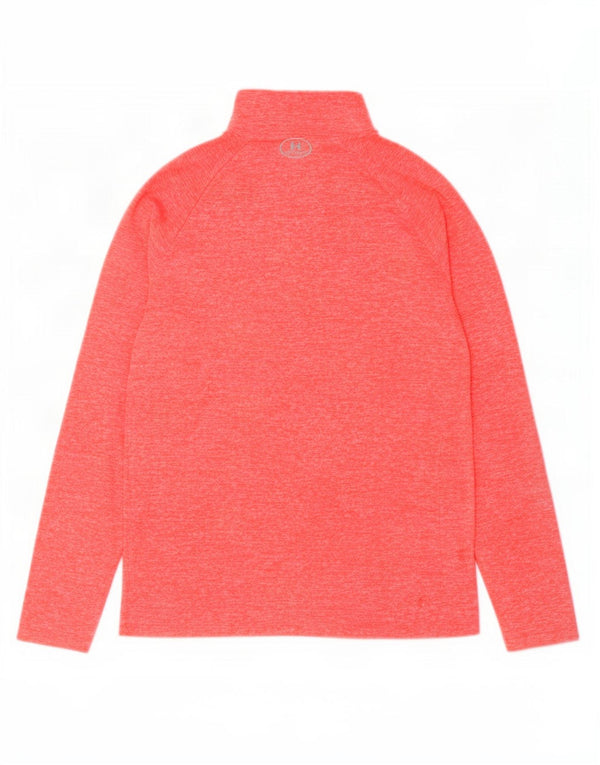 Under Armour Haut de Survêtement Heat Gear Pullover XL Homme Orange Moucheté