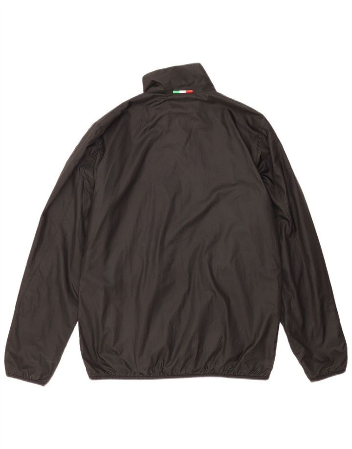 Adidas Veste de pluie pour homme UK 38 Medium Noir Polyester