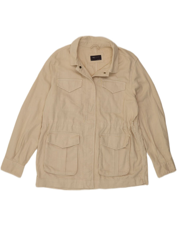 Marks & Spencer Veste utilitaire pour femme UK 14 Grand coton beige