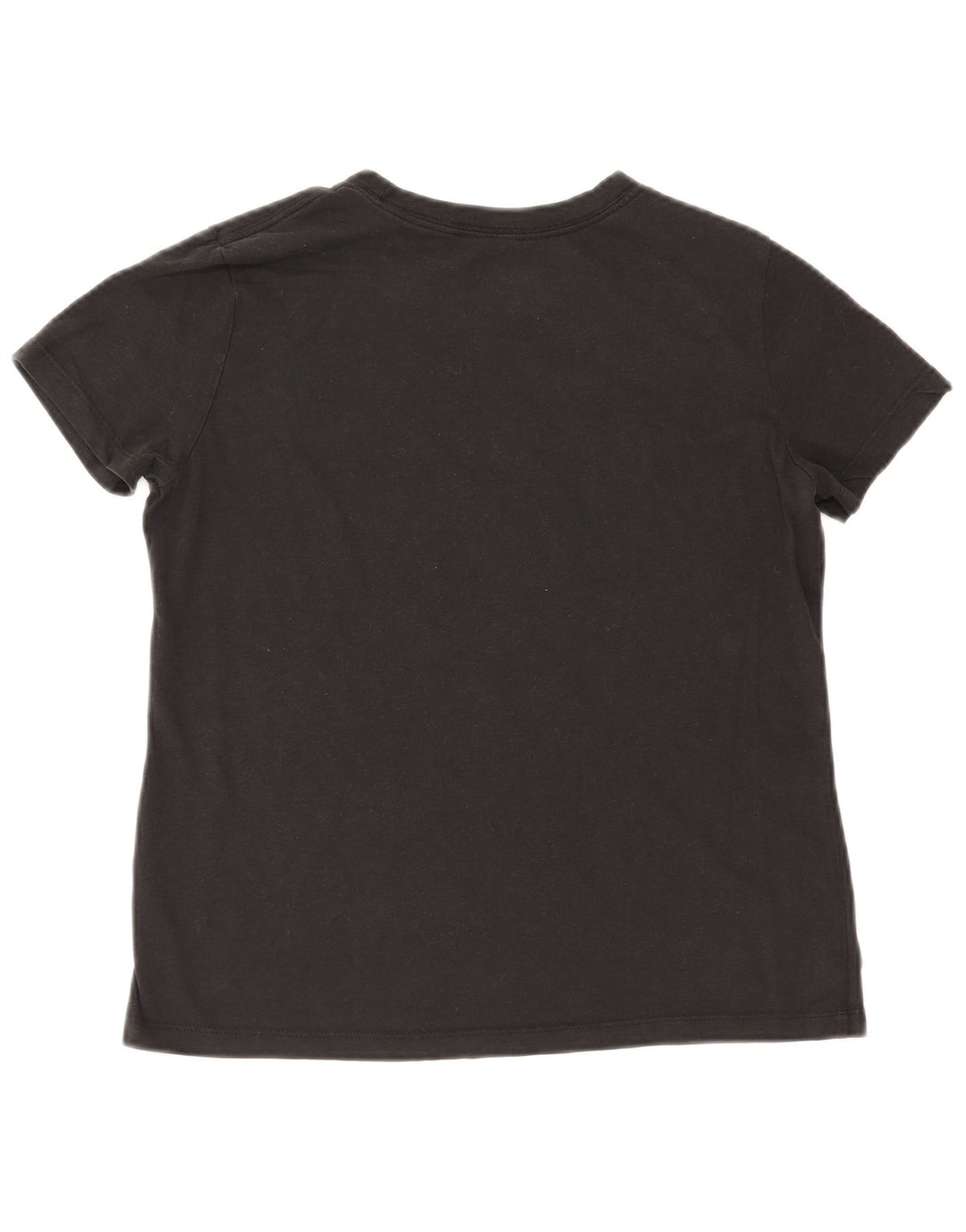 Nike Dri Fit Graphic T-shirt pour femme UK 14 Noir moyen