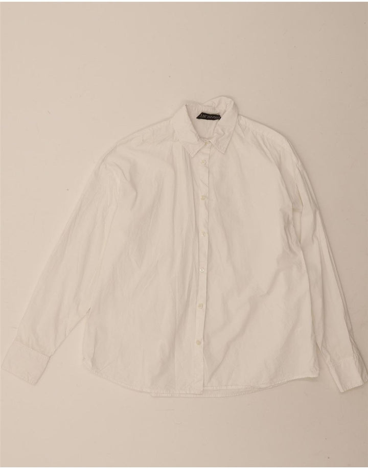 Trussardi Chemise Oversize IT 38 XS Blanc Coton |