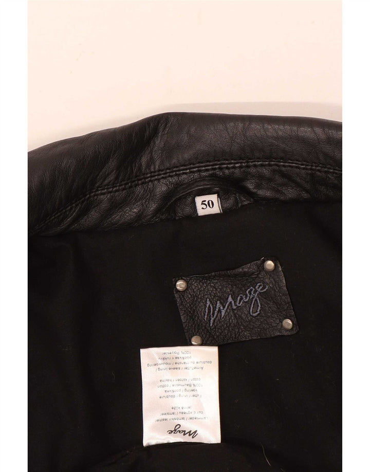 Maze Veste en cuir pour homme IT 50 Large Noir