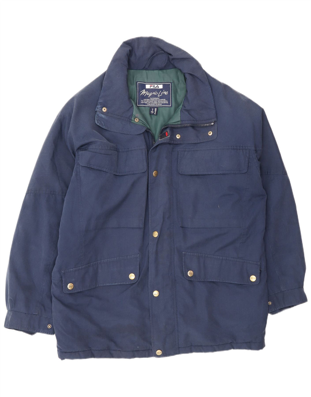 Fila Veste Utilitaire Homme IT 50 Large Bleu Marine