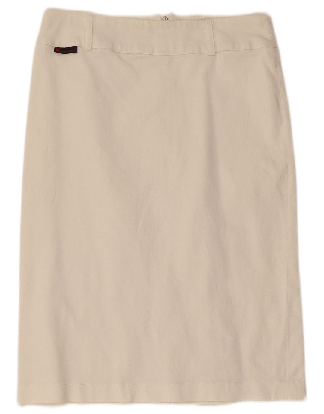 Dolce & Gabbana Jupe droite pour femme IT 42 Medium W30 Coton blanc