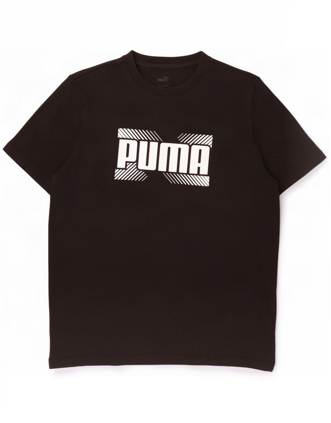 Puma T-shirt graphique pour hommes, grand, noir