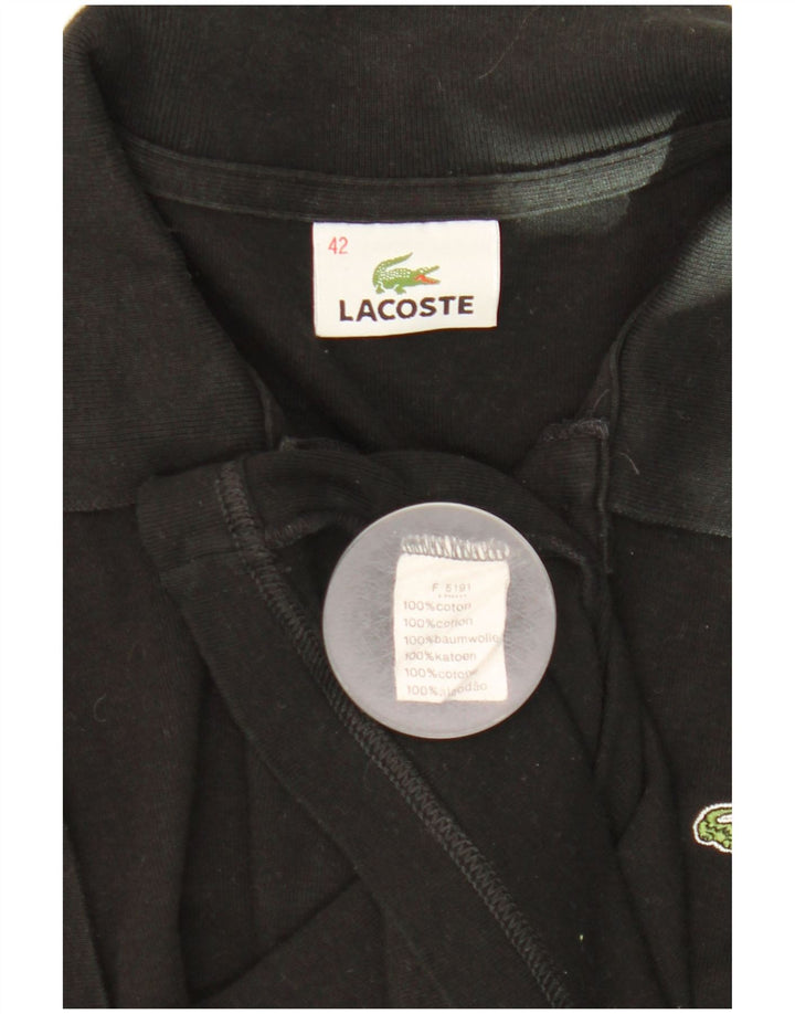 Lacoste Polo Femme Taille 42 Grand Coton Noir