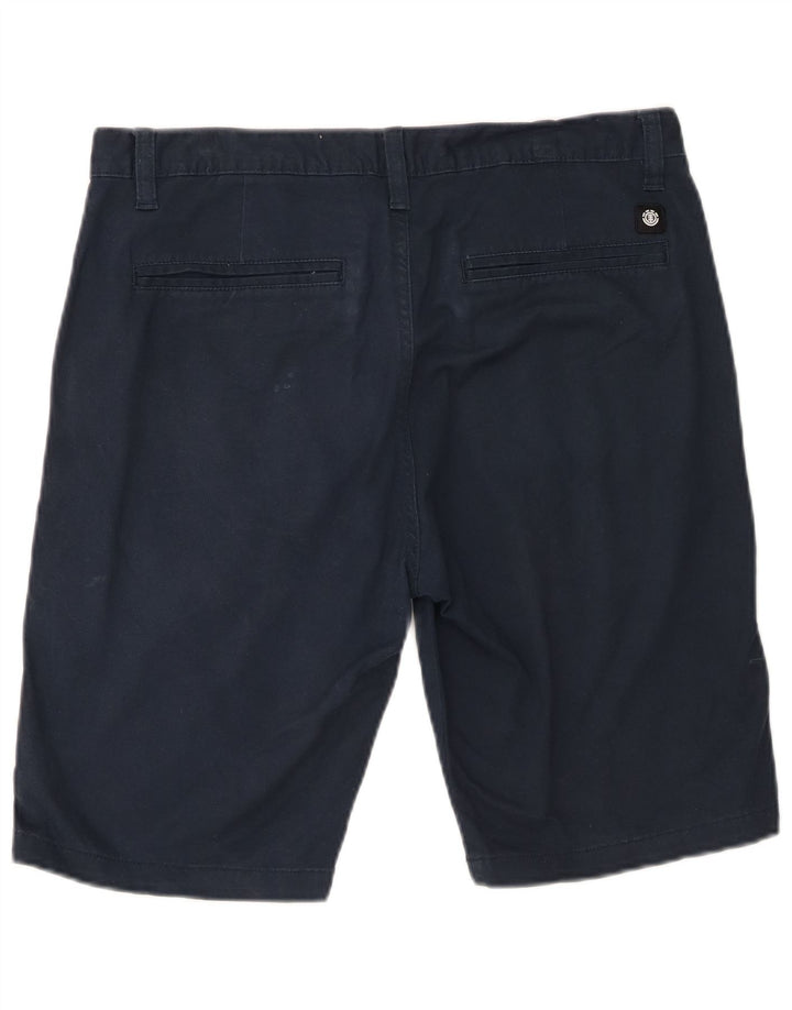 Element Short Chino Homme W32 Bleu Marine Moyen Coton
