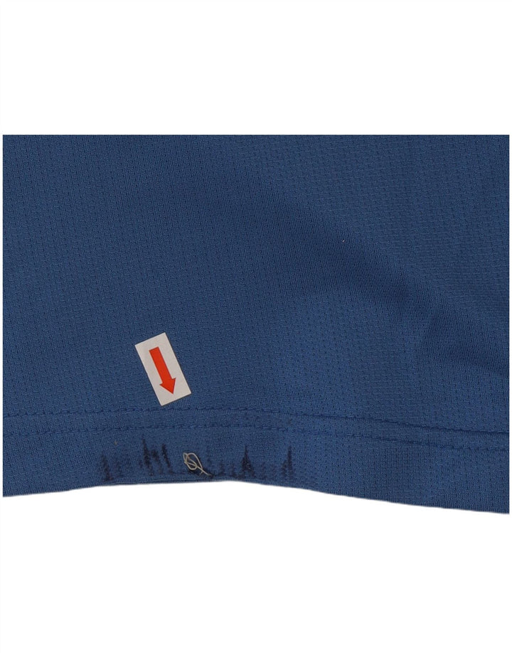 Adidas Short de sport homme bleu moyen polyester