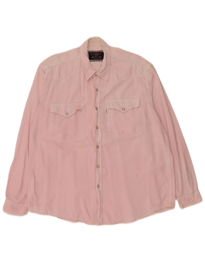 LEVI'S Chemise Homme Large Rose Coton