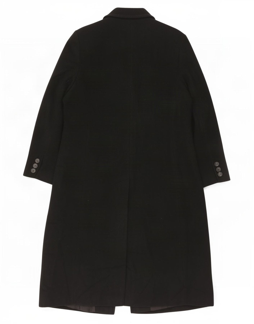 Essentials Manteau pour femme UK 46 Large Laine vierge noire