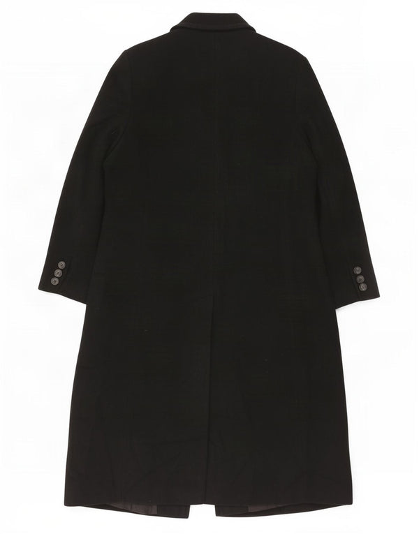 Essentials Manteau pour femme UK 46 Large Laine vierge noire