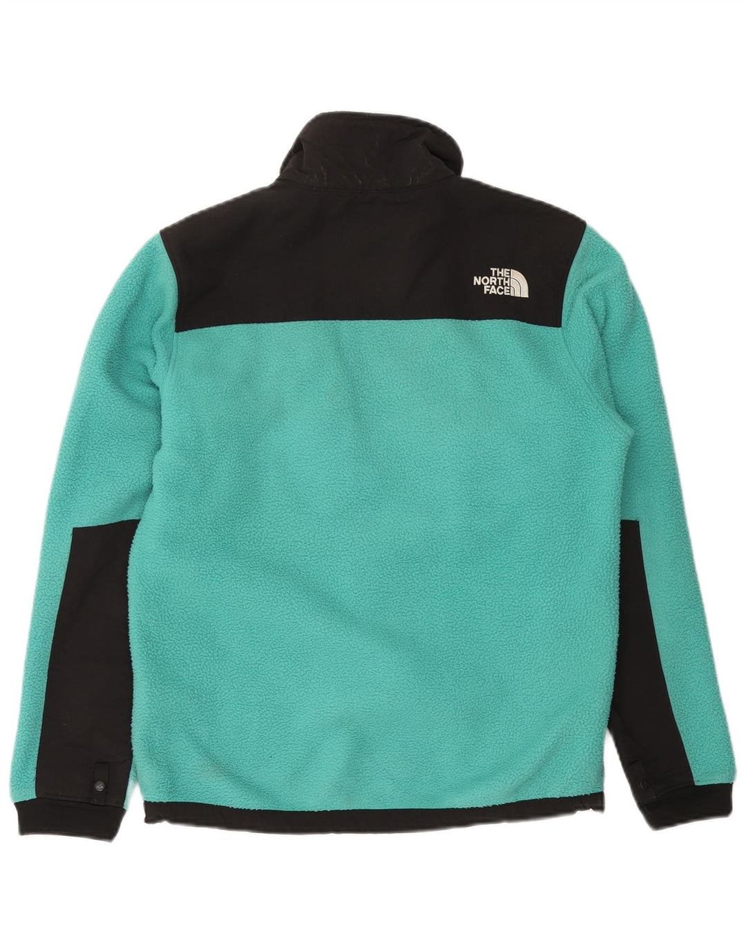THE NORTH FACE Veste polaire pour homme UK 36 Small Turquoise Colourblock