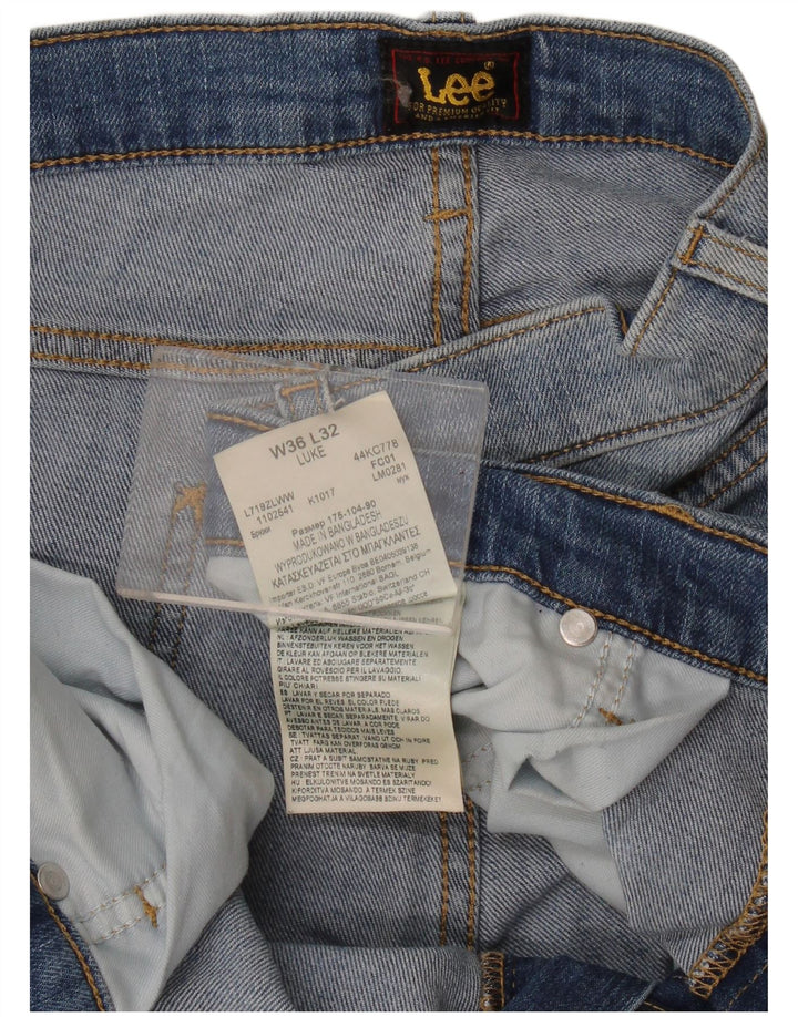 Lee Jean Slim Luke W36 L32 Homme Bleu Coton