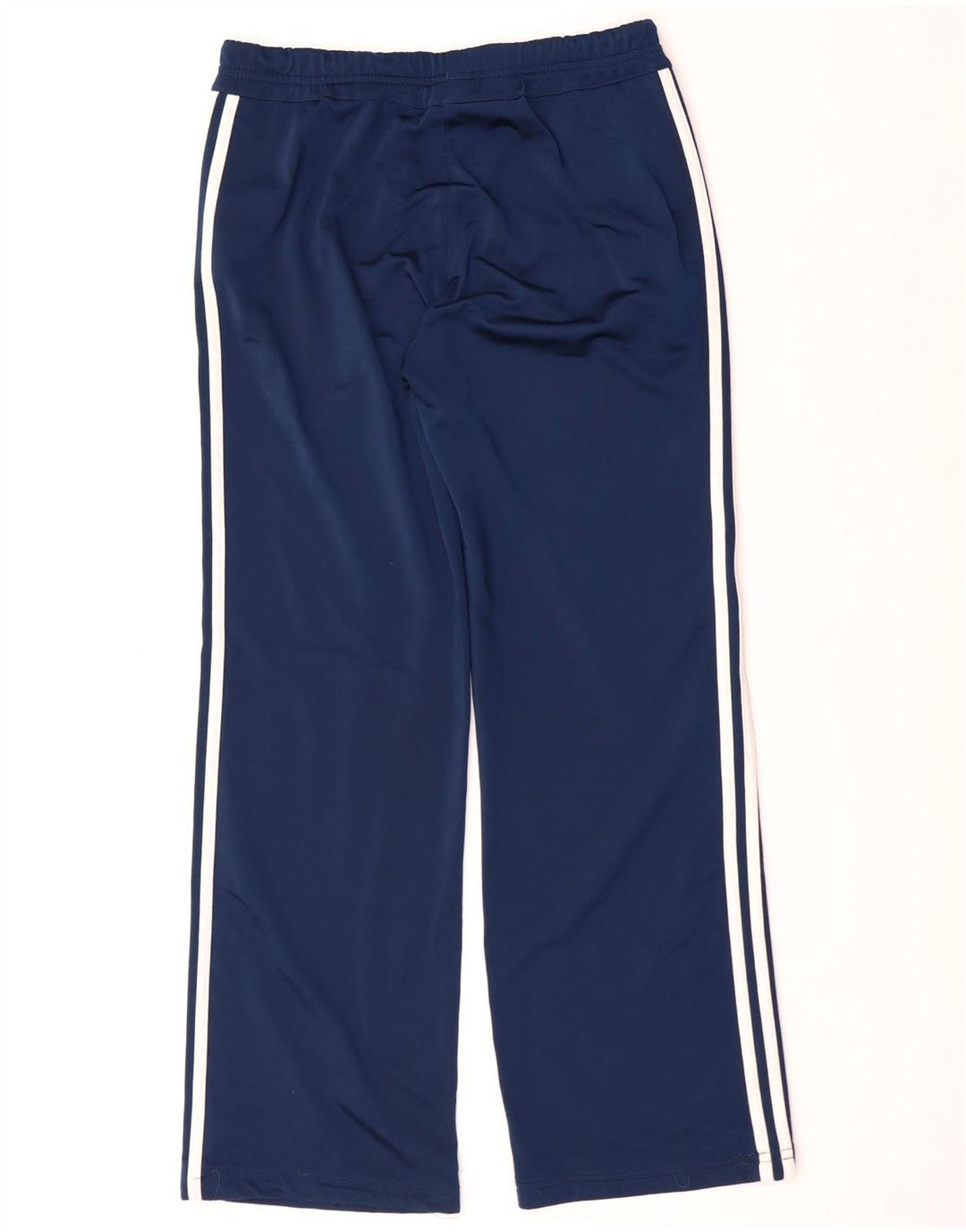 ADIDAS Pantalon de survêtement pour femme UK 14 Bleu marine moyen Polyester