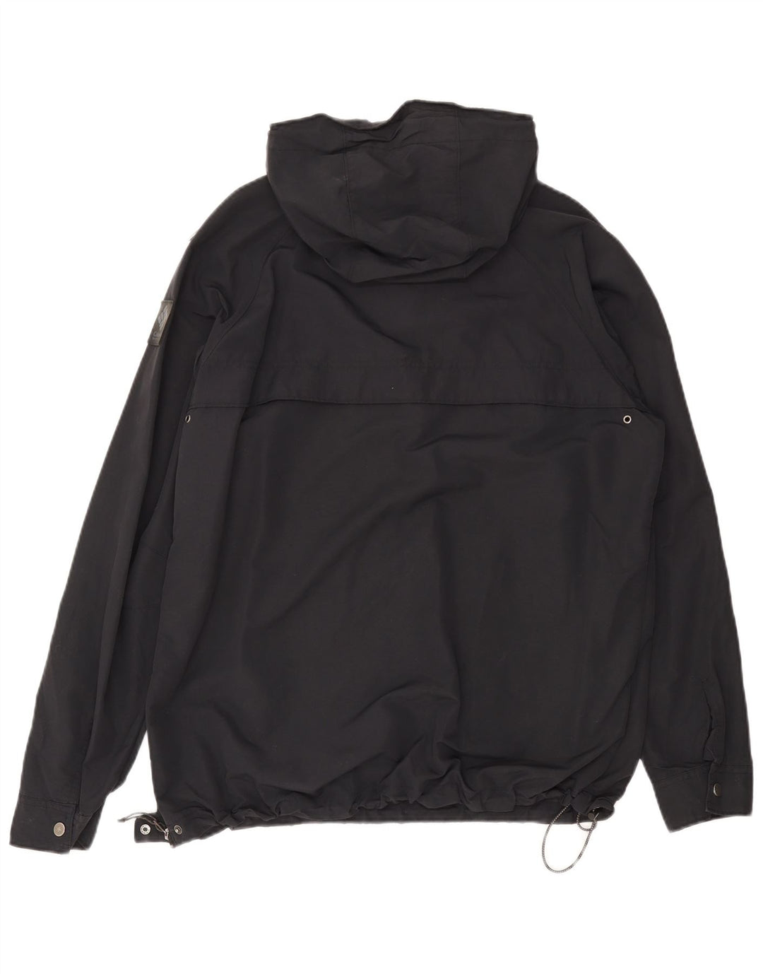 Columbia Veste de pluie à capuche pour homme UK 40 Large Gris Nylon