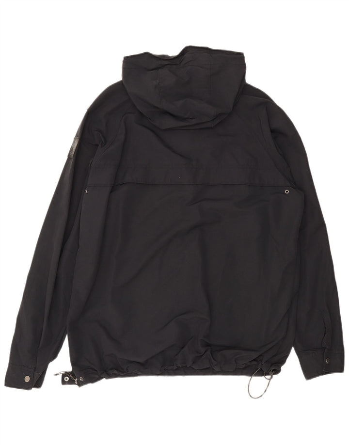 Columbia Veste de pluie à capuche pour homme UK 40 Large Gris Nylon