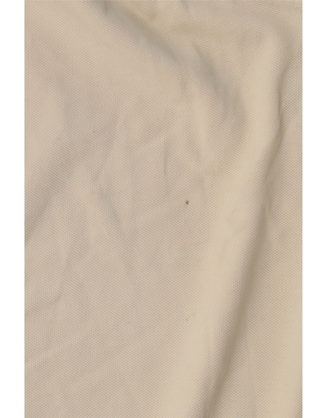 MASSIMO DUTTI Polo Homme Large Blanc Cassé Coton