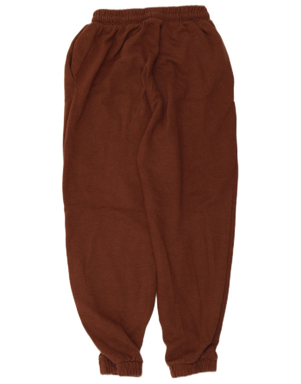 Zara Pantalon de survêtement court pour femme UK 8 Small Marron