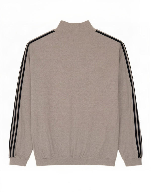 Adidas Veste de survêtement pour homme UK 42/44 Grand coton moucheté gris