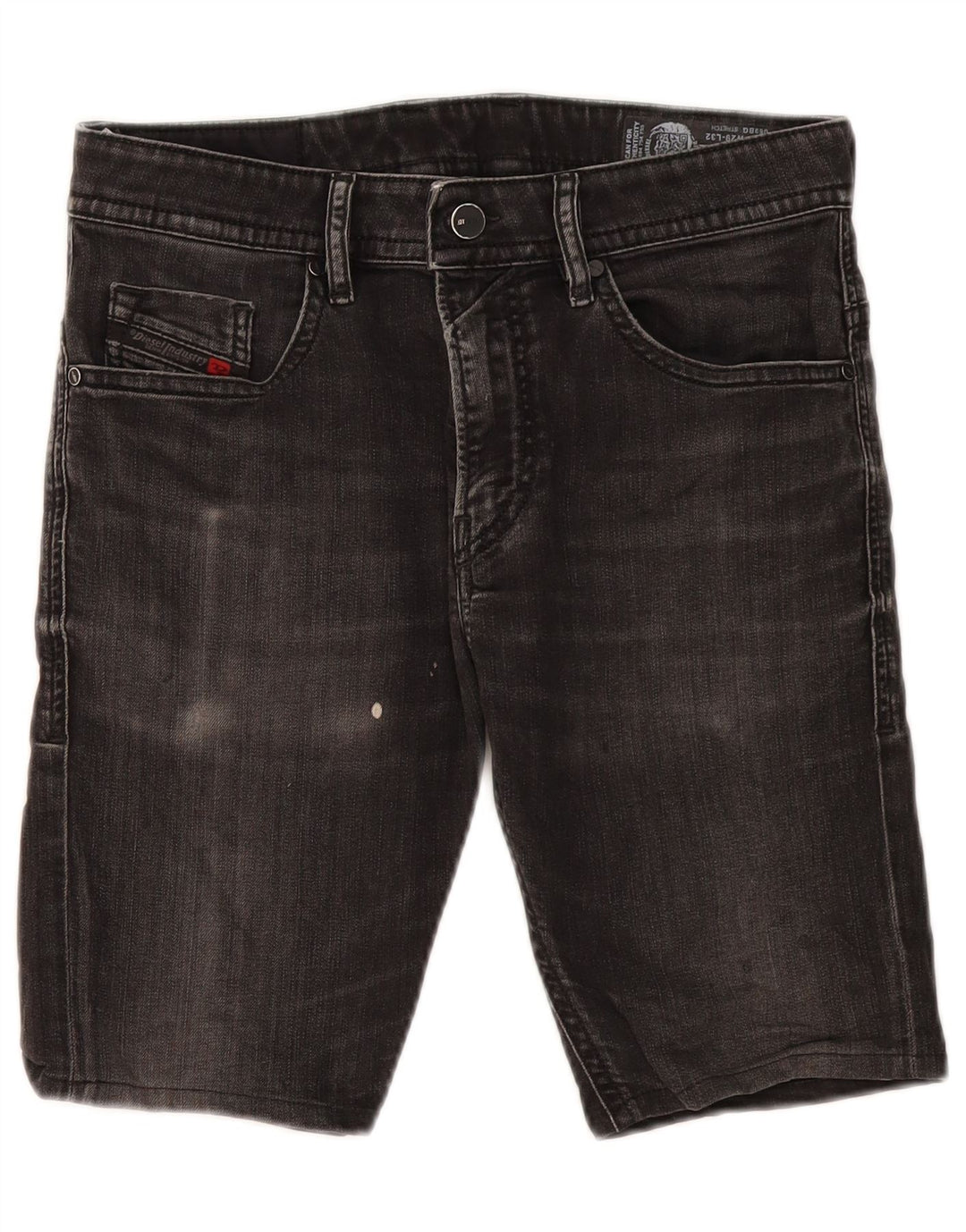 Diesel Short Thommer Denim W29 Homme Noir Moyen Coton