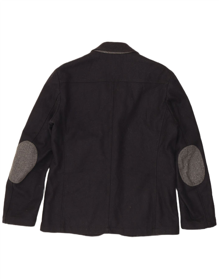 Lardini Veste Blazer 3 Boutons Homme IT 52 XL Bleu Marine Laine
