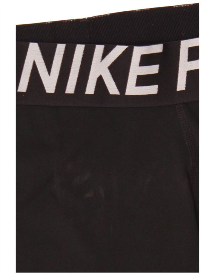 Nike Short de sport graphique pour femme UK 8 Small Noir