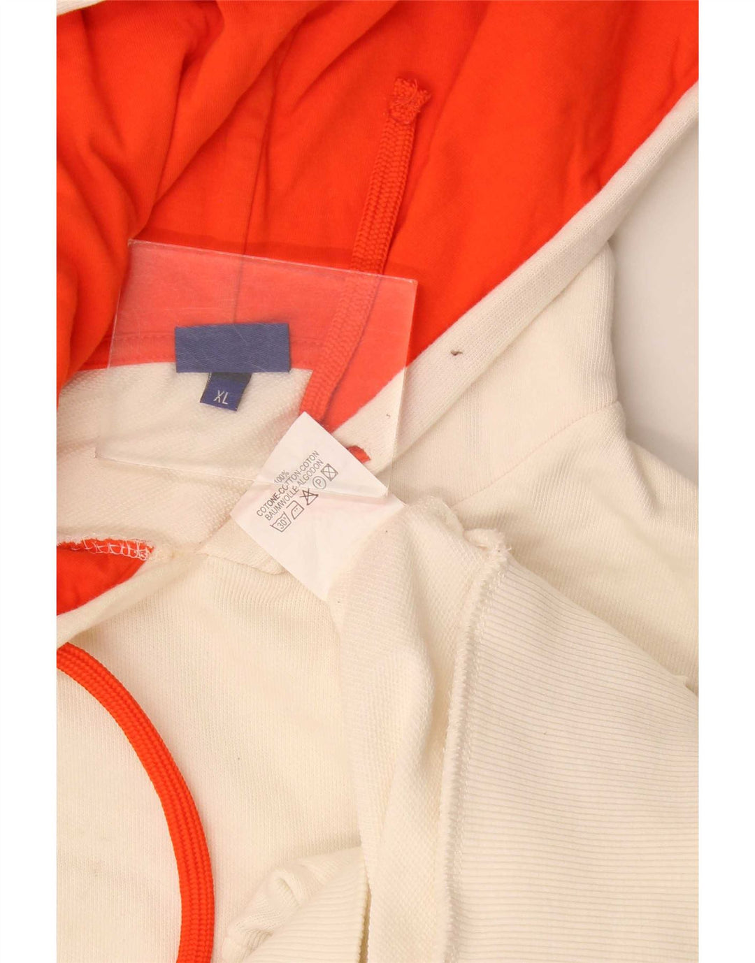 Asics Sweat à capuche graphique XL pour homme en coton blanc