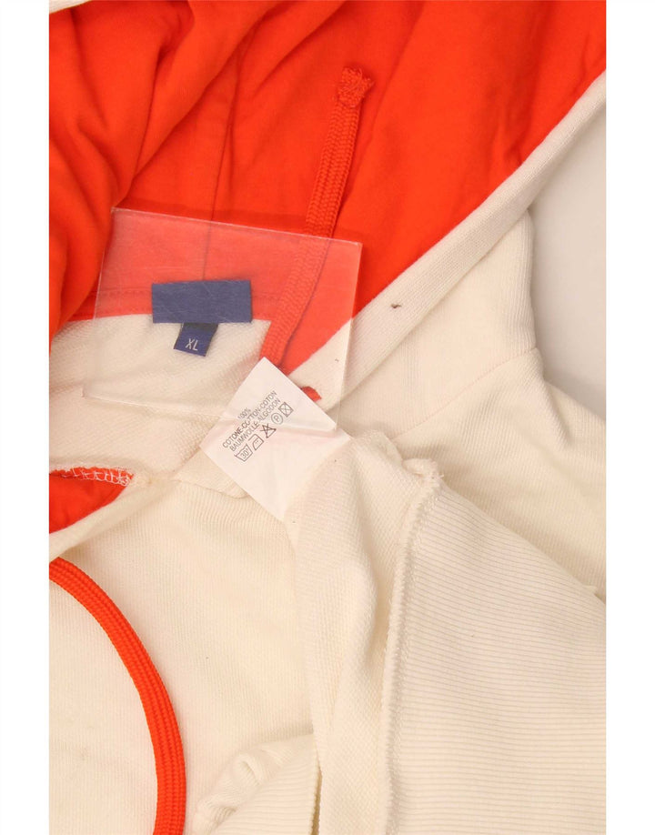 Asics Sweat à capuche graphique XL pour homme en coton blanc