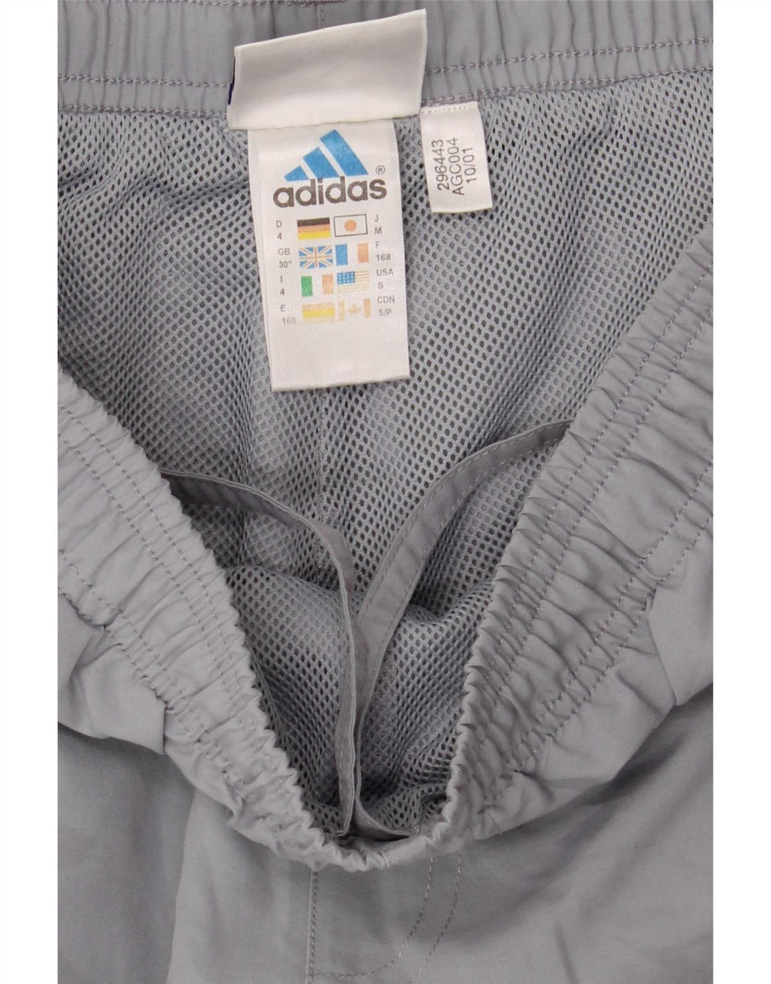Adidas Pantalon de Survêtement Homme Gris Moyen Polyester