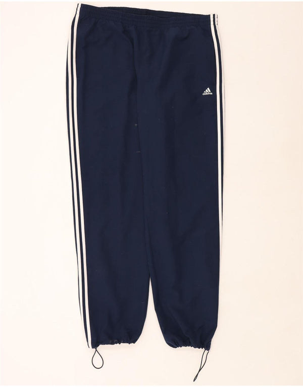 Adidas Homme Climalite Survêtement Pantalon Joggers XL Bleu Marine Polyester