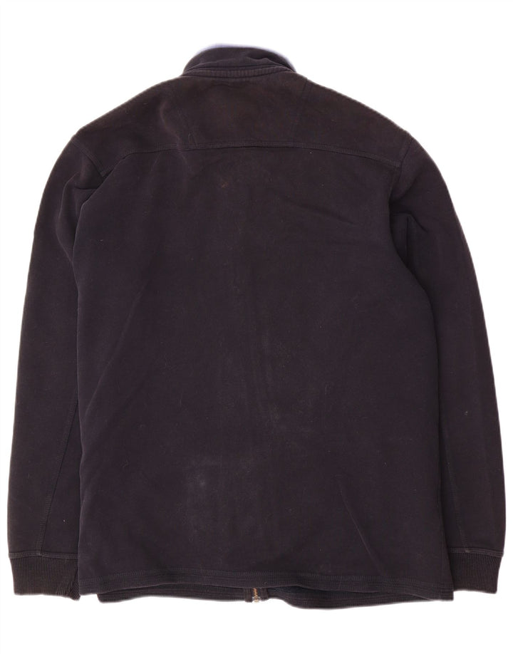Boston Crew Veste de survêtement pour homme en coton bleu marine Taille L