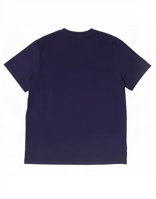 Adidas T-Shirt Graphique Homme Top XL Bleu Marine Coton