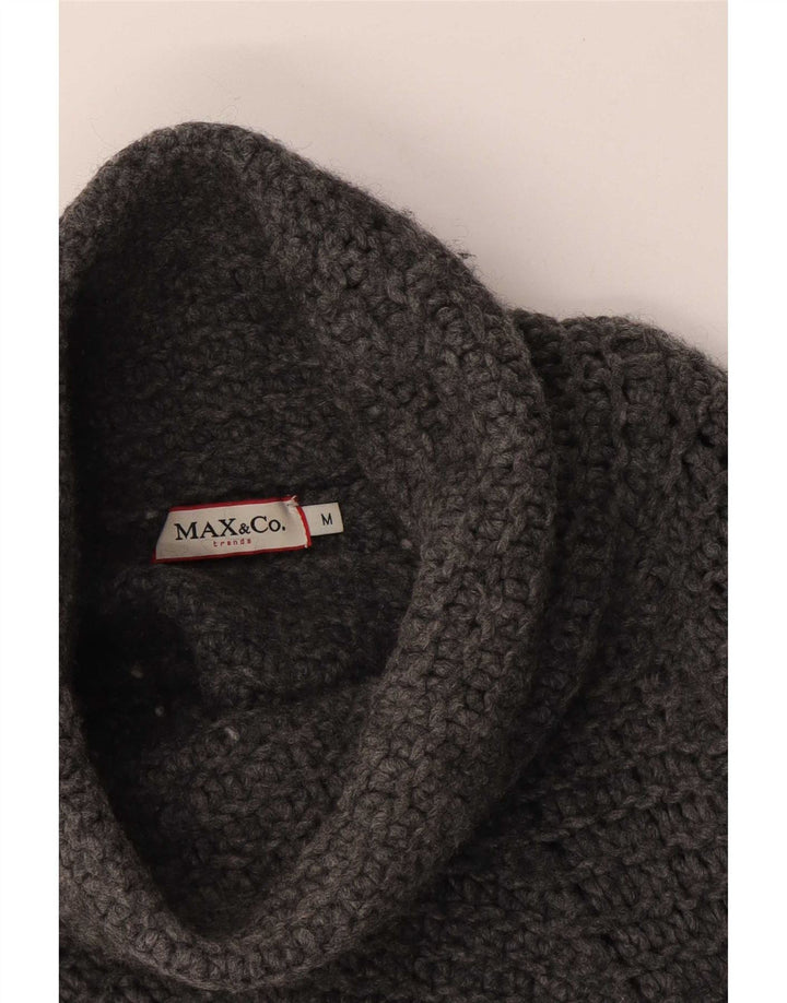 Max & Co. Pull col roulé pour femme UK 12 Gris moyen