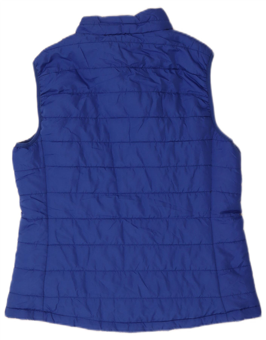 Marks & Spencer Gilet rembourré pour femme UK 12 Bleu moyen Polyester