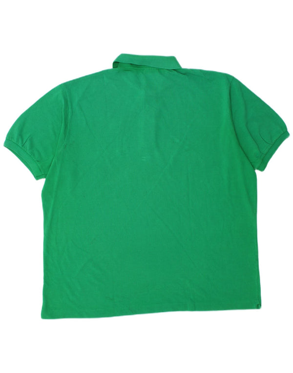 Lacoste Polo Homme Taille 7 2XL Coton Vert