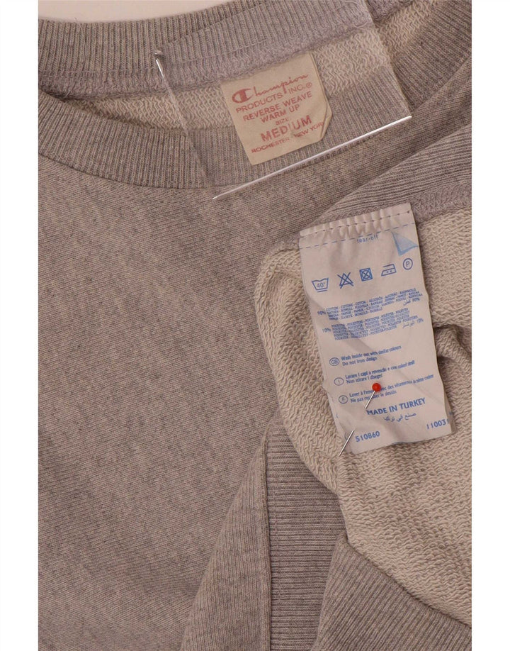 Champion Sweat-shirt pour femme UK 14 Gris moyen Coton