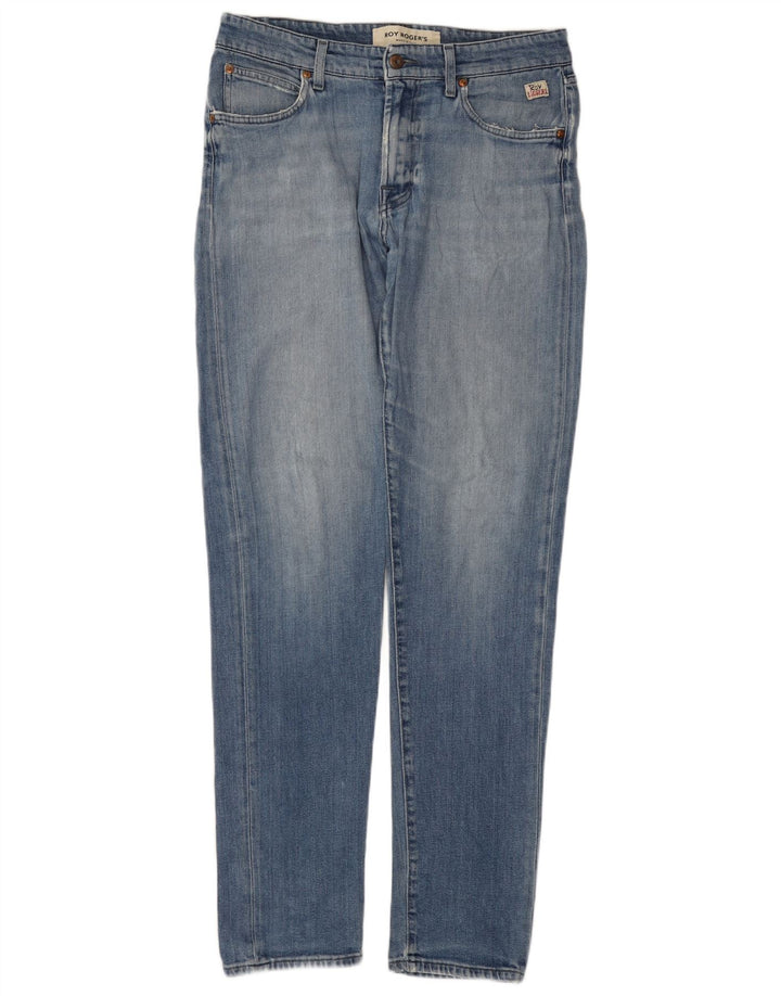 ROY ROGERS Jean Slim Homme W34 L34 Bleu Coton