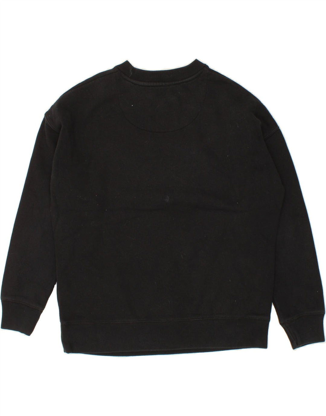 JACK WILLS Womens Oversized Graphic Sweatshirt Jumper UK 10 Small Black Vintage Jack Wills and Second-Hand Jack Wills from Messina Hembry 