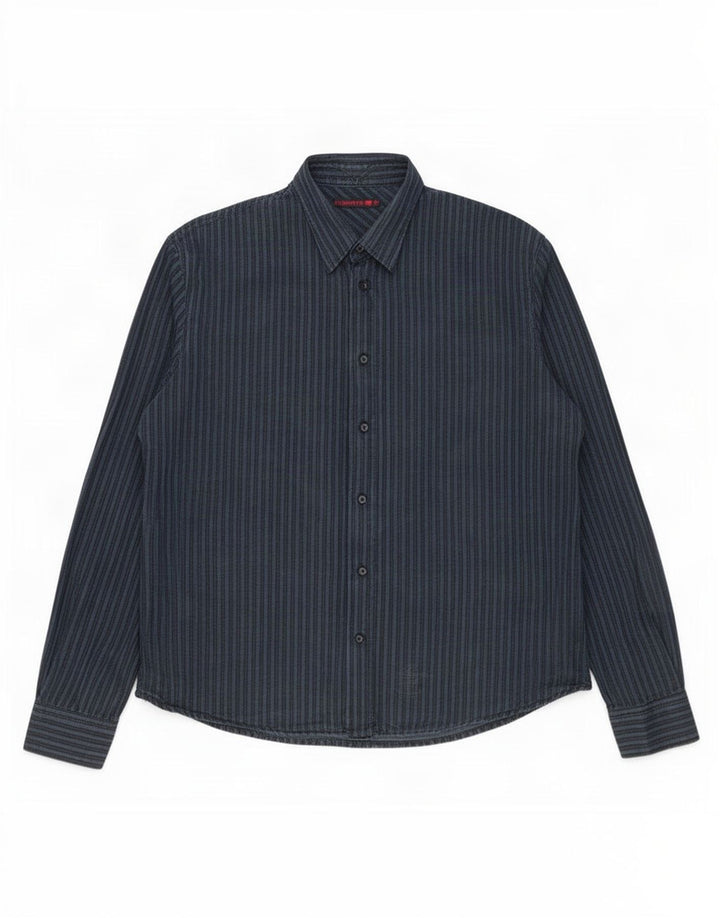 Levi's Chemise Homme 2XL Bleu Marine Rayé Coton