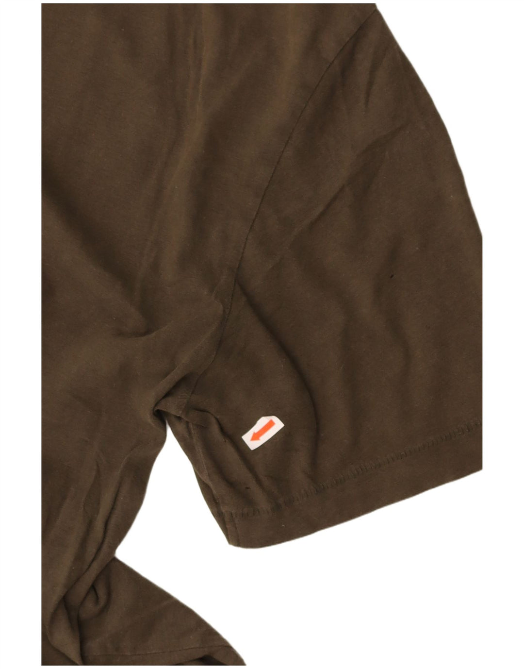COS Mens T-Shirt Top Small Khaki Cotton
