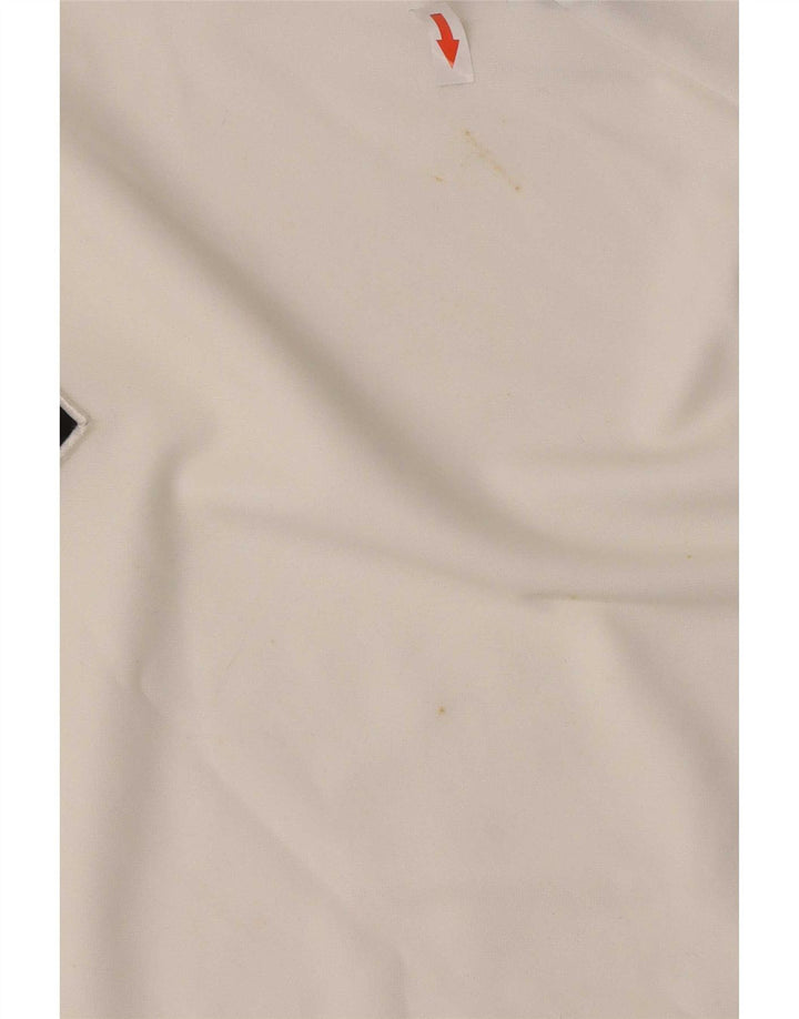 Lotto T-shirt graphique pour homme XL Blanc Colorblock Polyester