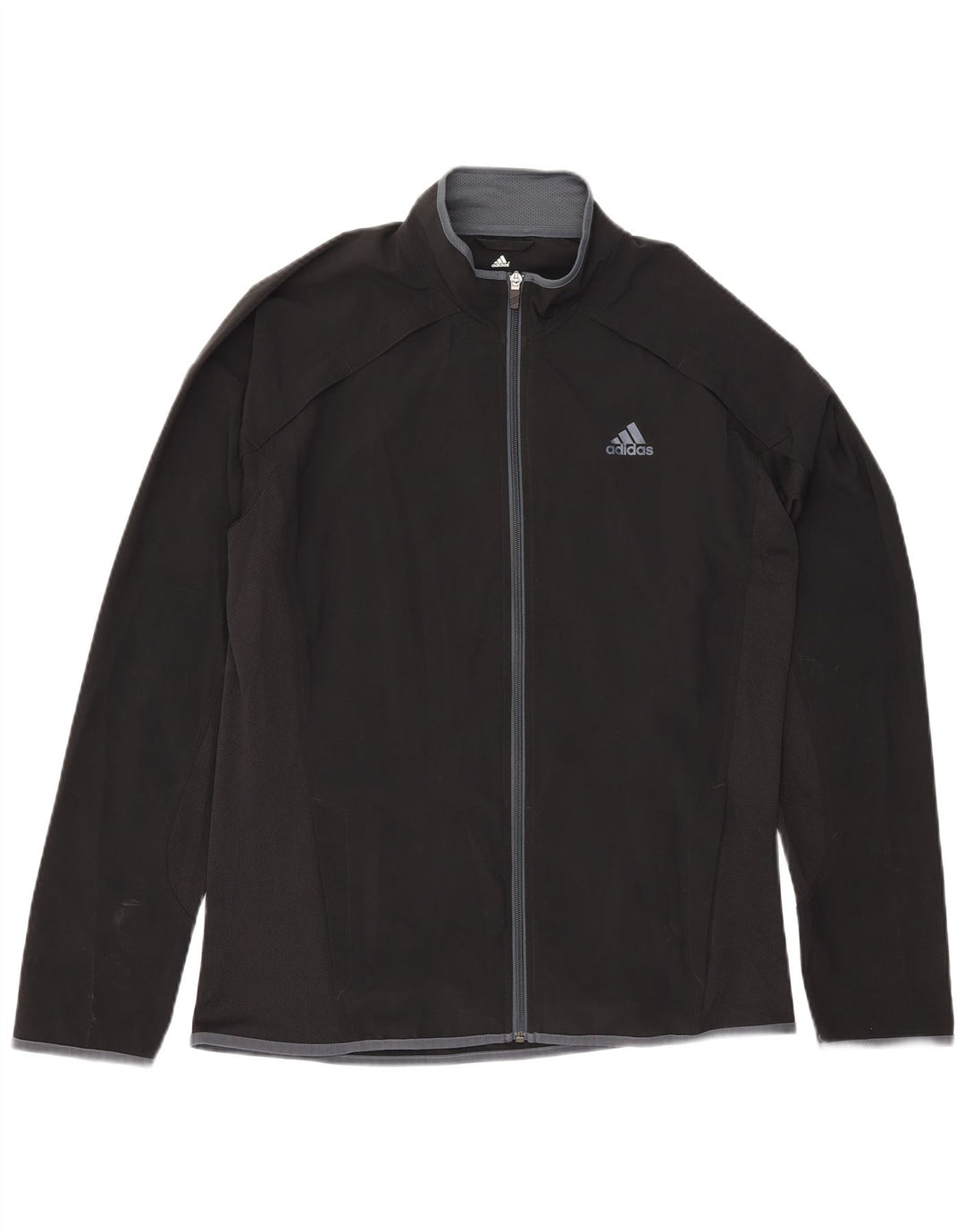 Adidas Veste de survêtement Climalite pour homme Noir moyen Polyester