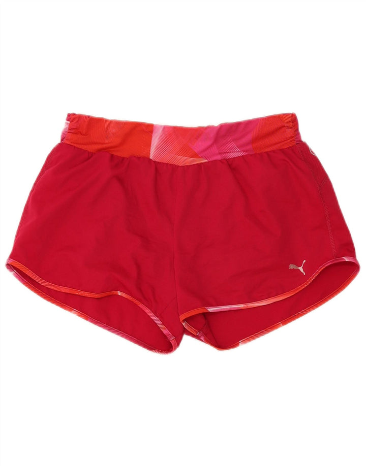 Puma Short de sport pour femme UK 14 Bordeaux moyen