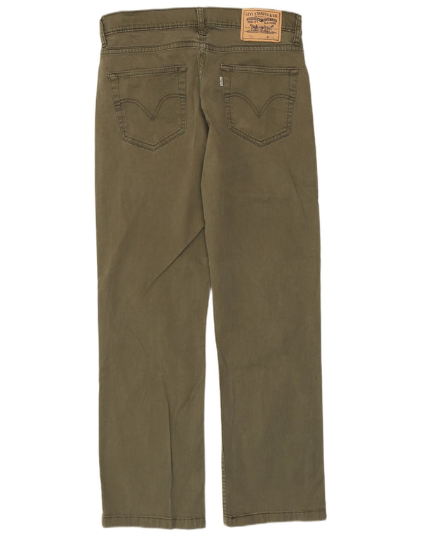 Levi's Jean Droit 752 Homme Kaki Coton W33 L30