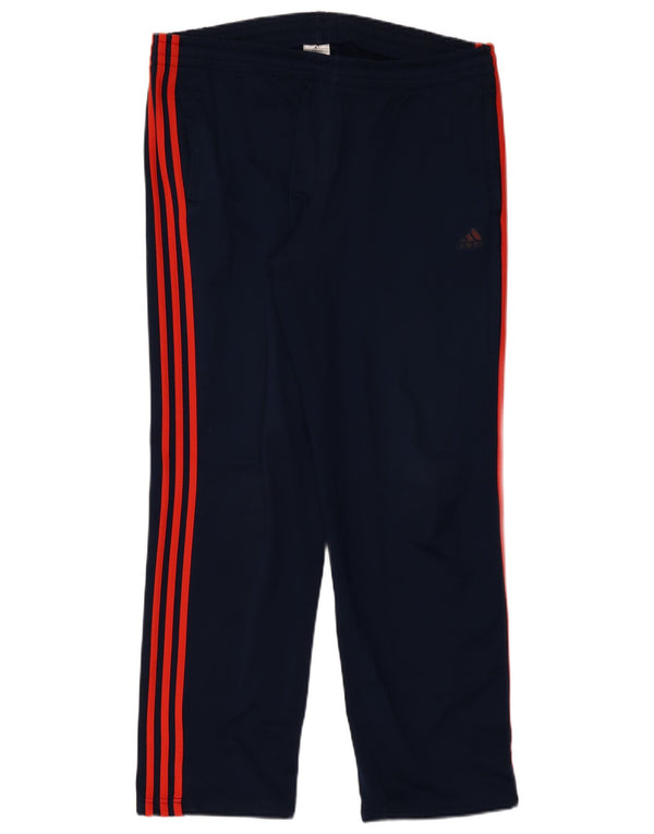 ADIDAS Pantalon de survêtement pour homme UK 42/44 Large Bleu Marine Polyester