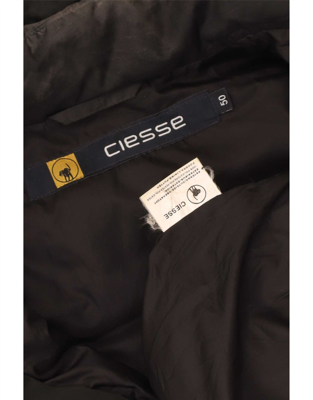 Ciesse Piumini Veste matelassée à capuche pour homme IT 50 Large Noir Polyester